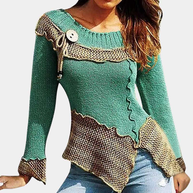 Eleganter Und Bequemer Pullover Für Modische Frauen
