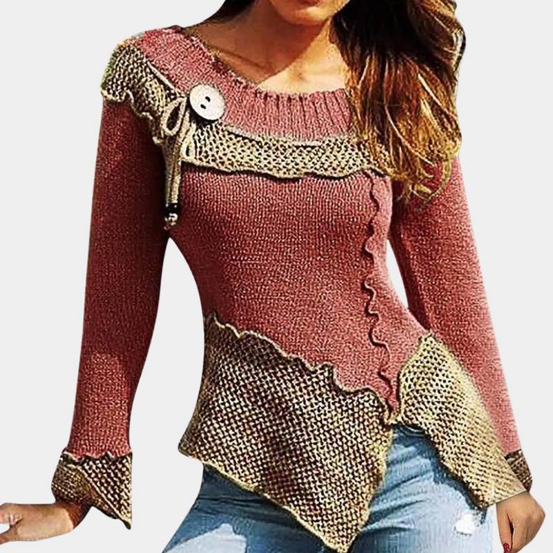 Eleganter Und Bequemer Pullover Für Modische Frauen