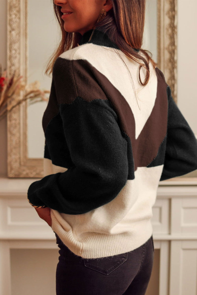 Eleganter Und Weicher Strickpullover Für Jedes Outfit