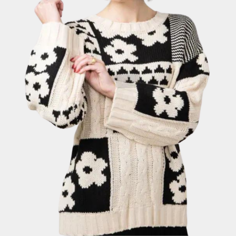Eleganter Warmer Pullover Für Damen Mit Stil