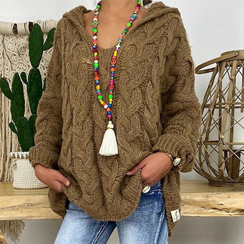 Eleganter Warmer Pullover Für Stilvolle Damen Kleidung