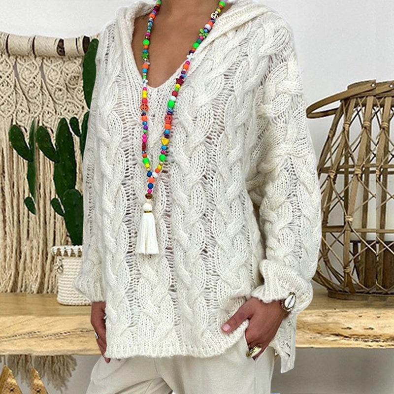 Eleganter Warmer Pullover Für Stilvolle Damen Kleidung