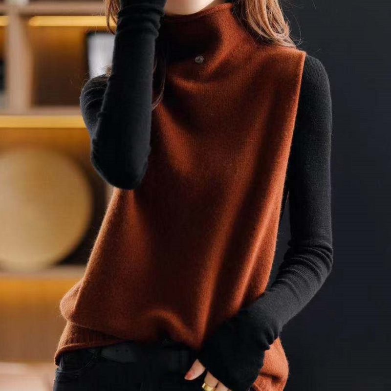 Eleganter Warmer Rollkragenpullover Für Damen Kleidung