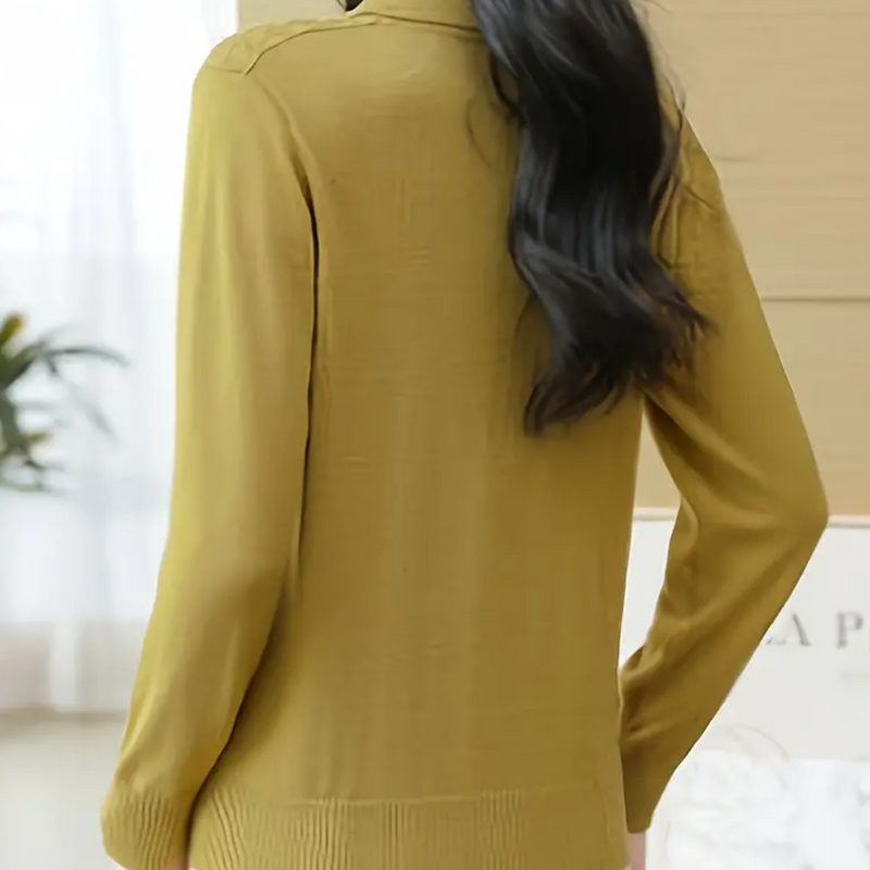 Eleganter Weicher Pullover Für Frauen Mit Stil