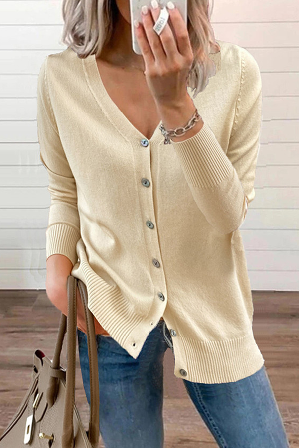 Eleganter Weicher Pullover Mit V-Ausschnitt Für Jungen