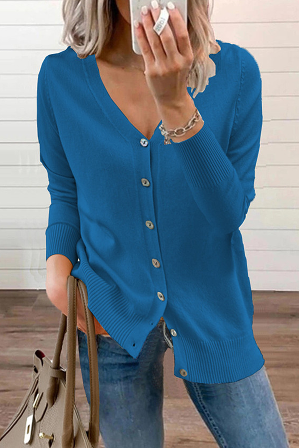 Eleganter Weicher Pullover Mit V-Ausschnitt Für Jungen