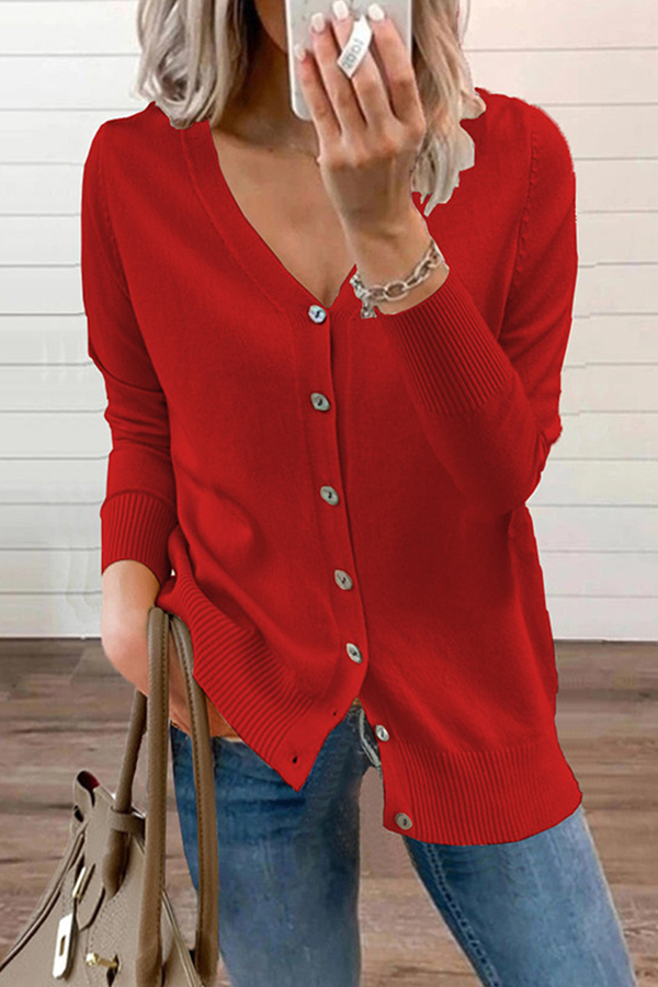 Eleganter Weicher Pullover Mit V-Ausschnitt Für Jungen