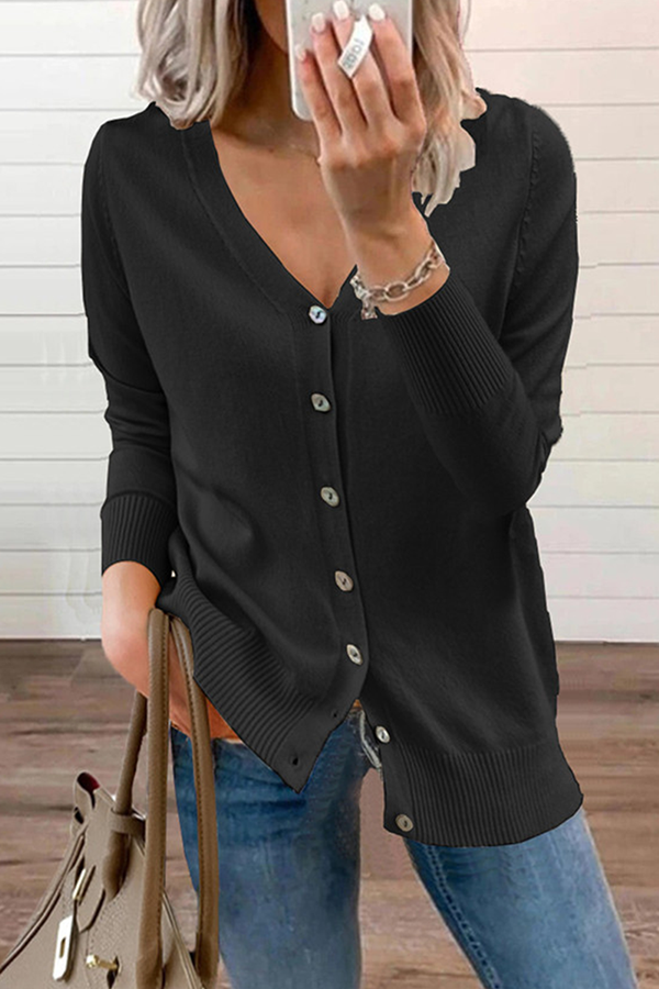 Eleganter Weicher Pullover Mit V-Ausschnitt Für Jungen