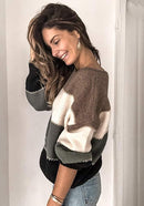 Elegantes Gestreiftes Hemd Für Stilvolle Frauen Kleidung