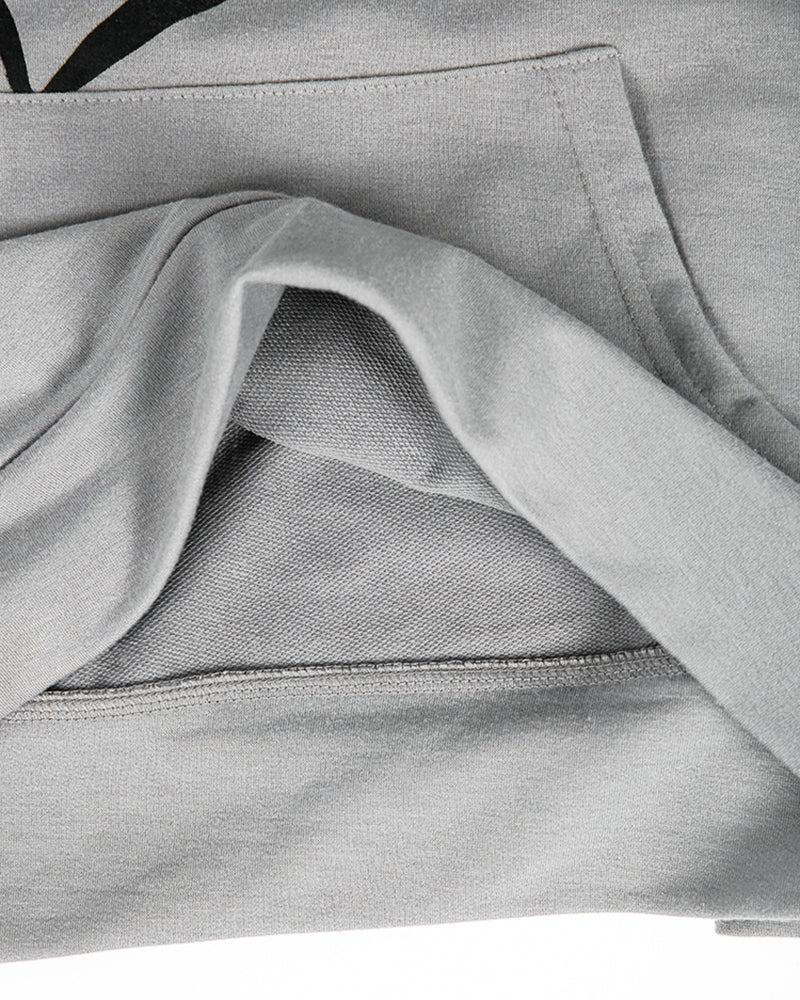 Elegantes Graues Sweatshirt Mit Tiermotiv Für Kinder