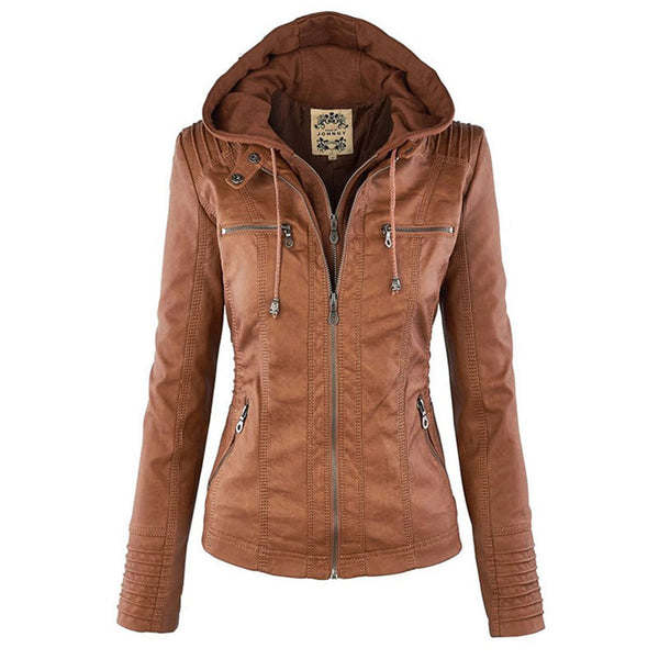 Elke Damenlederjacke – Stil und Eleganz vereint
