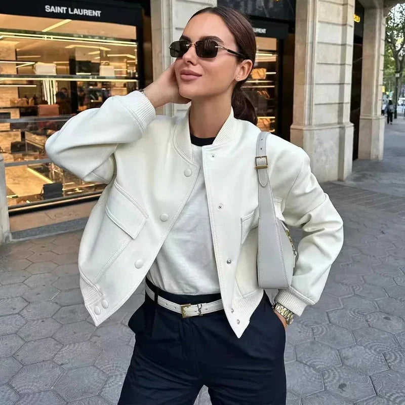 Evelin - Classic Cargo-Bomberjacke