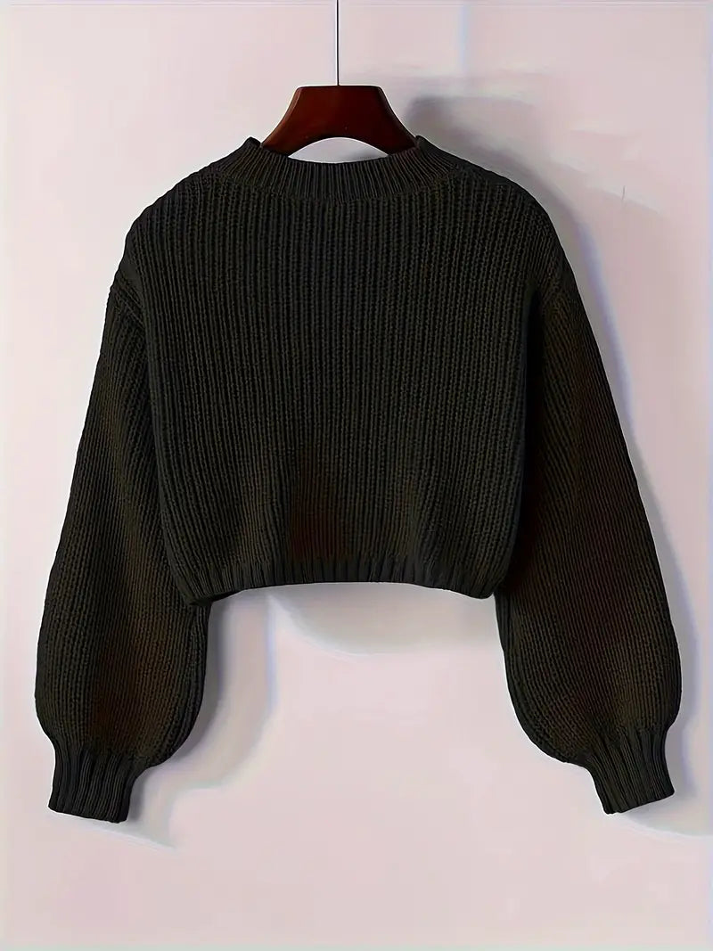 Irene Modischer Crop-Sweater für Damen