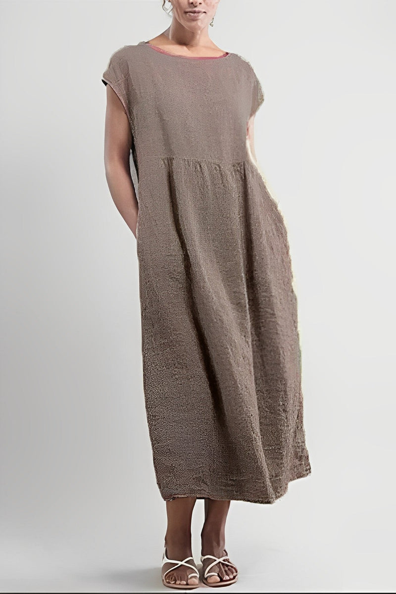 Warmes Elegantes Kleid im Retrostil für Mädchen