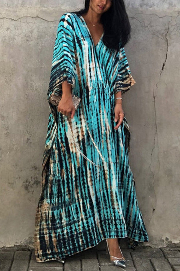 Weiches Freely - Lässiges Batik-Boho-Überwurfkleid für dich