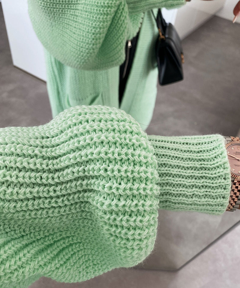 Elegantes Lang Hellgrün Für Dich – Weiches Kleid für jeden Tag