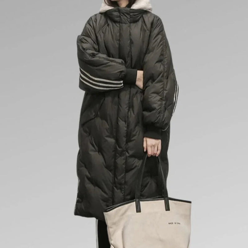 Gemütliche, gesteppte Damen-Winterjacke im Oversized-Stil