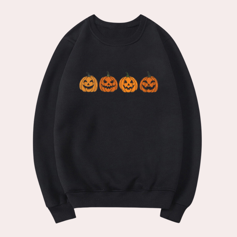 Gemütlicher Halloween Pullover Für Damen Mit Stil