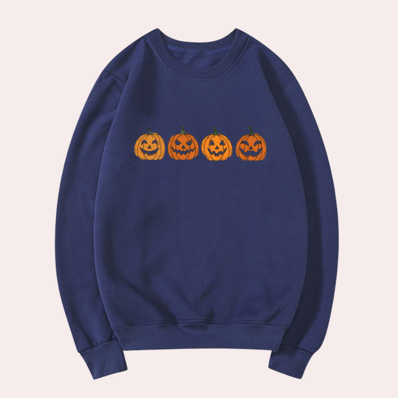 Gemütlicher Halloween Pullover Für Damen Mit Stil
