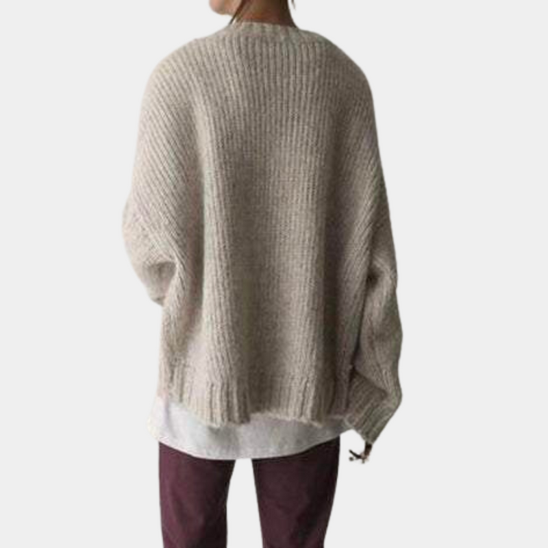 Gemütlicher Warmer Pullover Für Damen Im Alltag