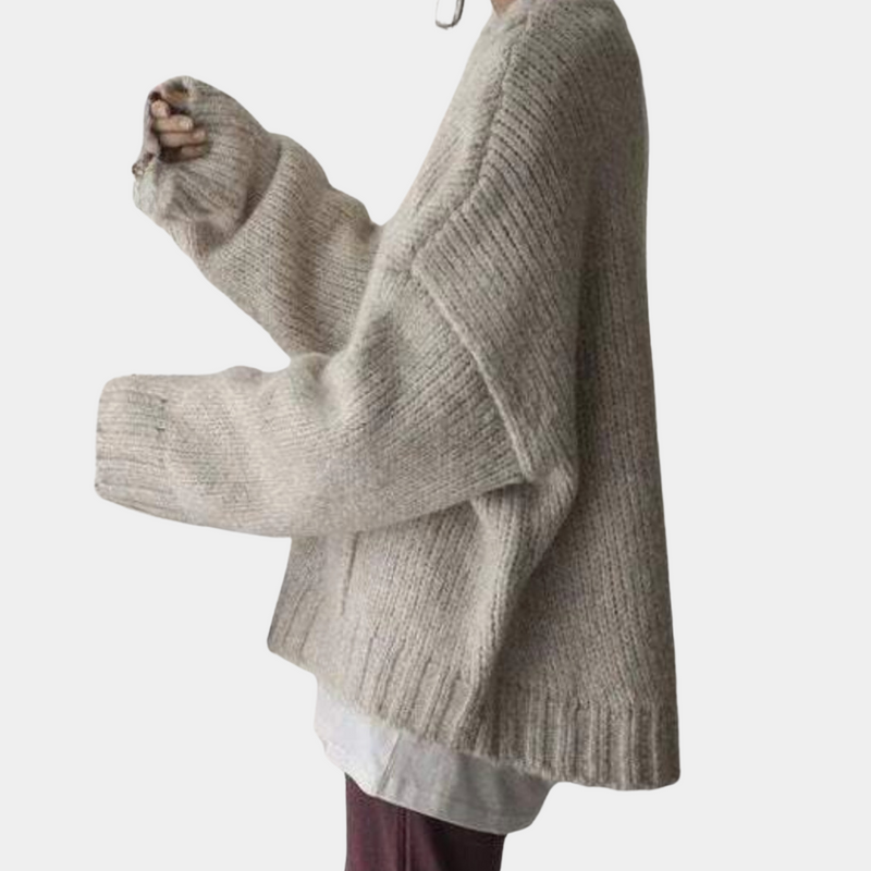 Gemütlicher Warmer Pullover Für Damen Im Alltag