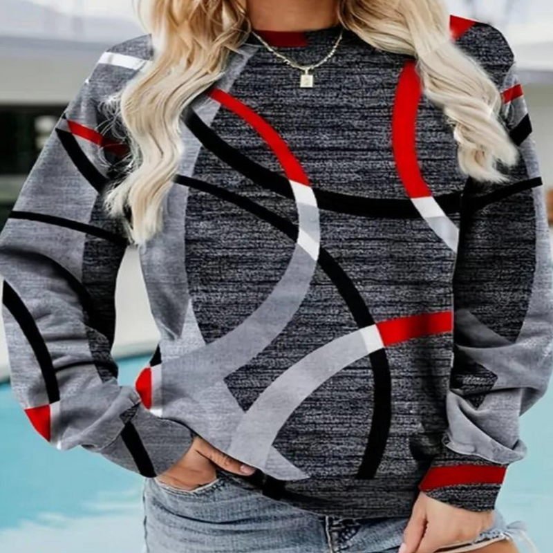 Gemütlicher Warmer Pullover Für Stilvolle Frauen Damenpullover