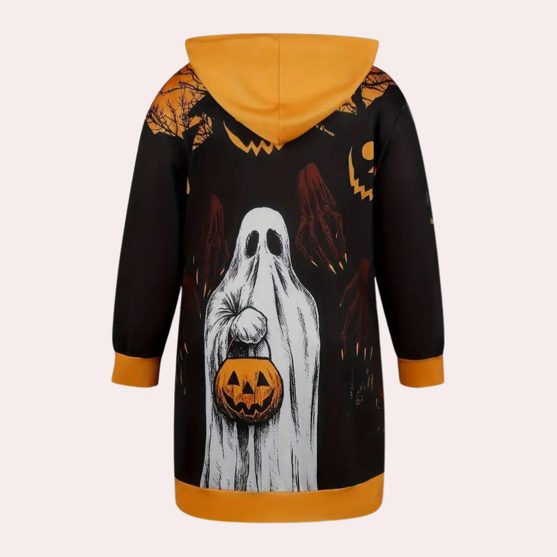 Gemütliches und Warmes Hoodie-Kleid für Schöne Abende