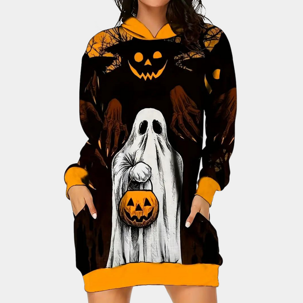 Gemütliches und Warmes Hoodie-Kleid für Schöne Abende