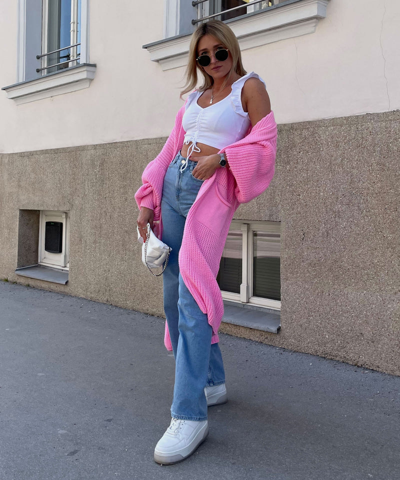 Weiches Lang Hellpink Für Dich Bequemer Hoodie Für Kinder