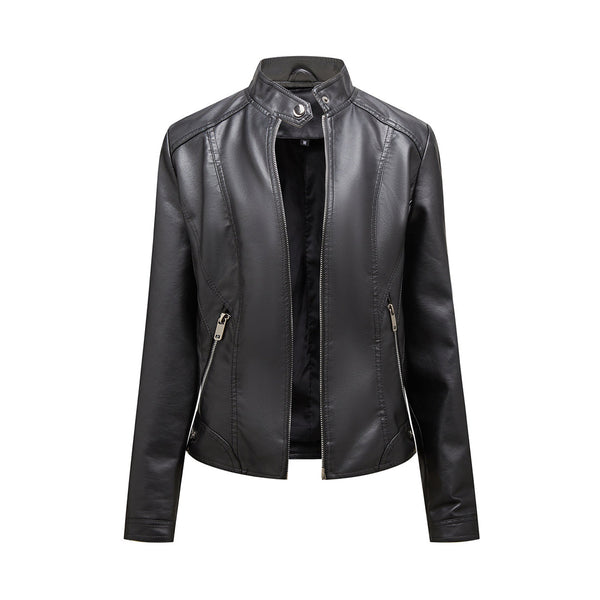 Hannah Stylish Leather Jacket Damen - Zeitlos & Elegant