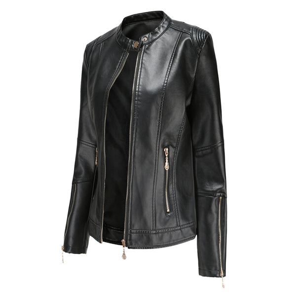 Henrietta - Stilvolle Damenlederjacke