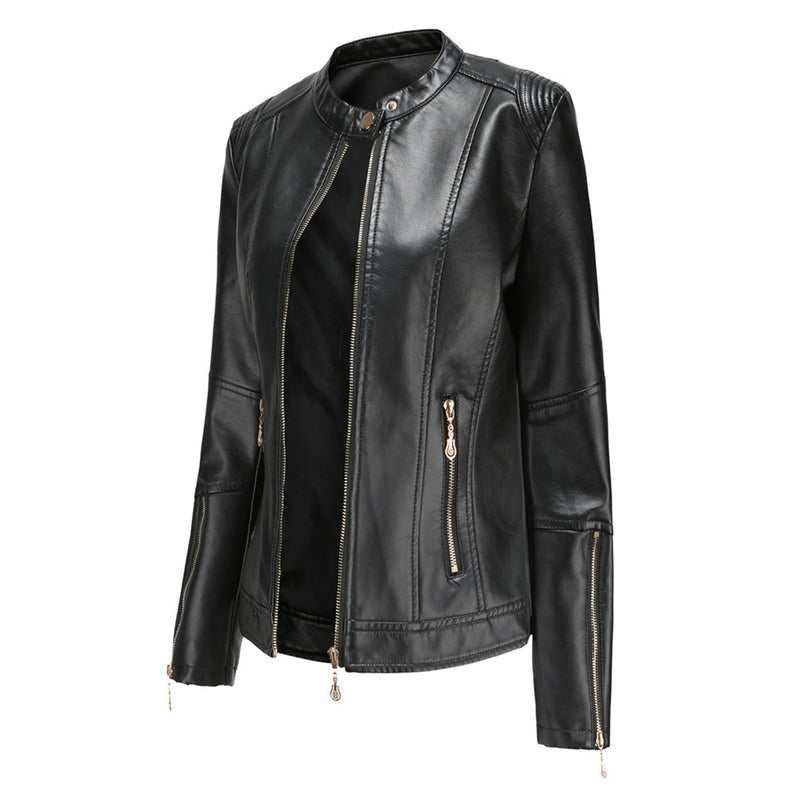 Henrietta - Stilvolle Damenlederjacke