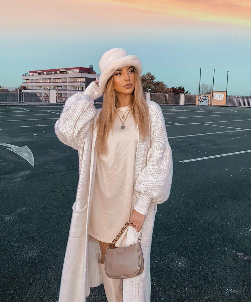 Bequeme und Leichte Lang Beige für dich Jacke