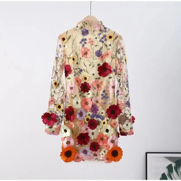 Warmes und Handgefertigtes Blumenkleid für Dich kaufen