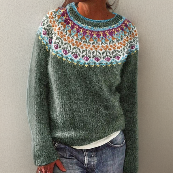 Juultje – Charmanter Vintage-Pullover