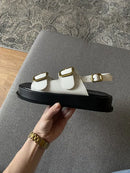 Kuschelige Sandalen mit doppelten Schnallen für dich