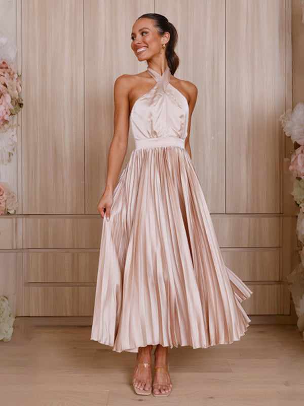 Elegantes Amelie Maxikleid für Damen mit Stickerei