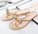Bequeme und Stylische Nieten-Schleifenknoten Sandalen für dich