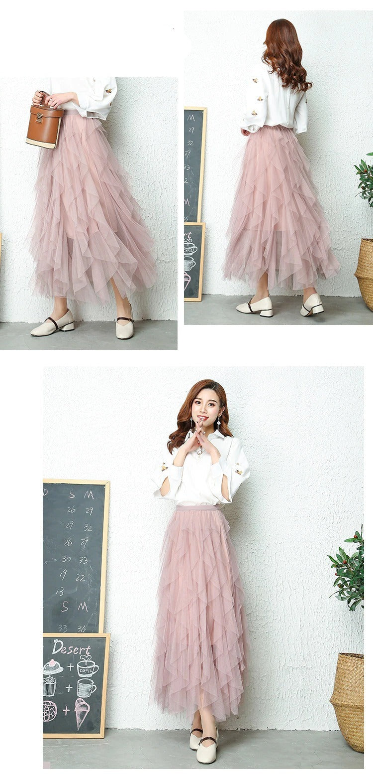 Alina - Eleganter Plissee-Rock mit hoher Taille