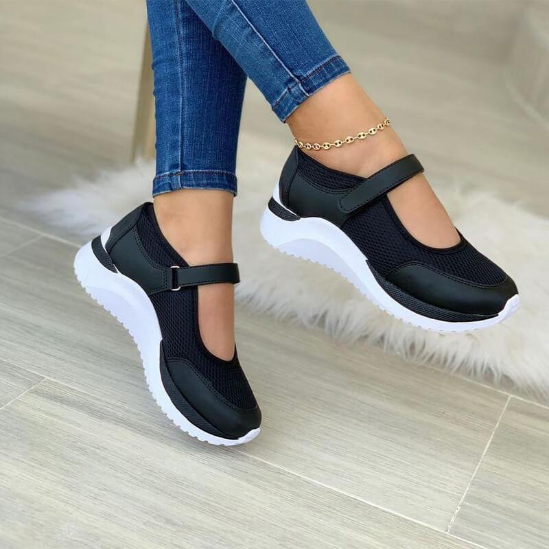 Bequeme Schuhe für Frauen mit unterstützender Sohle