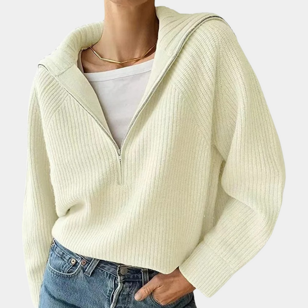 Kuscheliges Stricktop Für Damen Mit Elegantem Design