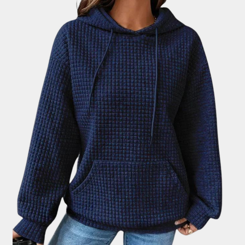 Lässiger Hoodie mit Kordelzug für Frauen
