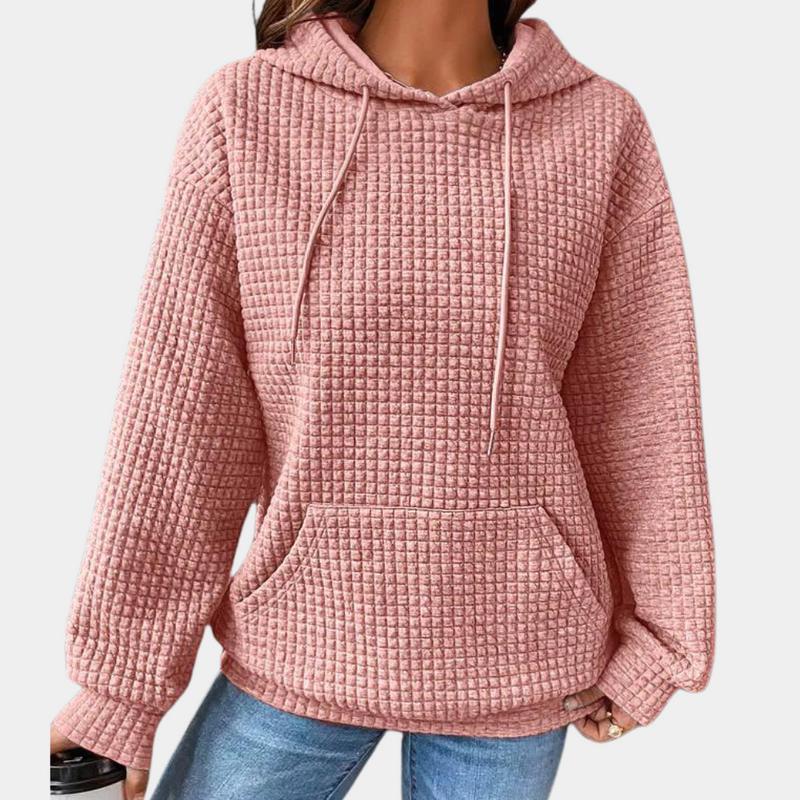 Lässiger Hoodie mit Kordelzug für Frauen