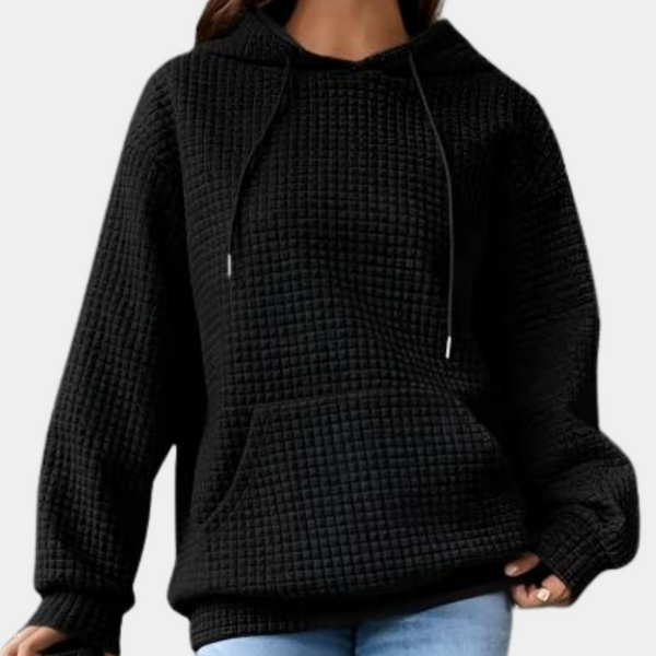 Lässiger Hoodie mit Kordelzug für Frauen