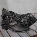 Leichte Elegante Western Stiefelette Mit Luftigem Stiefel