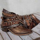 Leichte Elegante Western Stiefelette Mit Luftigem Stiefel