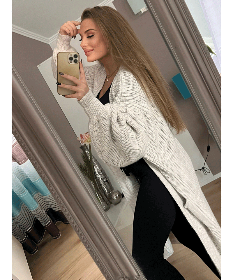 Bequeme und Leichte Lang Beige für dich Jacke