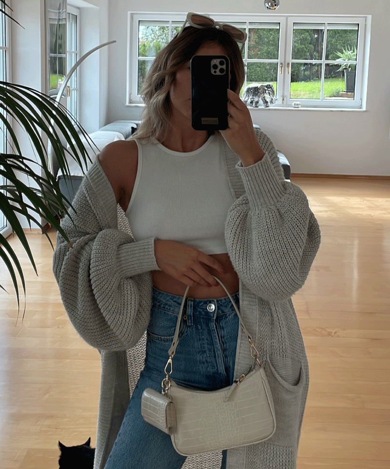 Bequeme und Leichte Lang Beige für dich Jacke