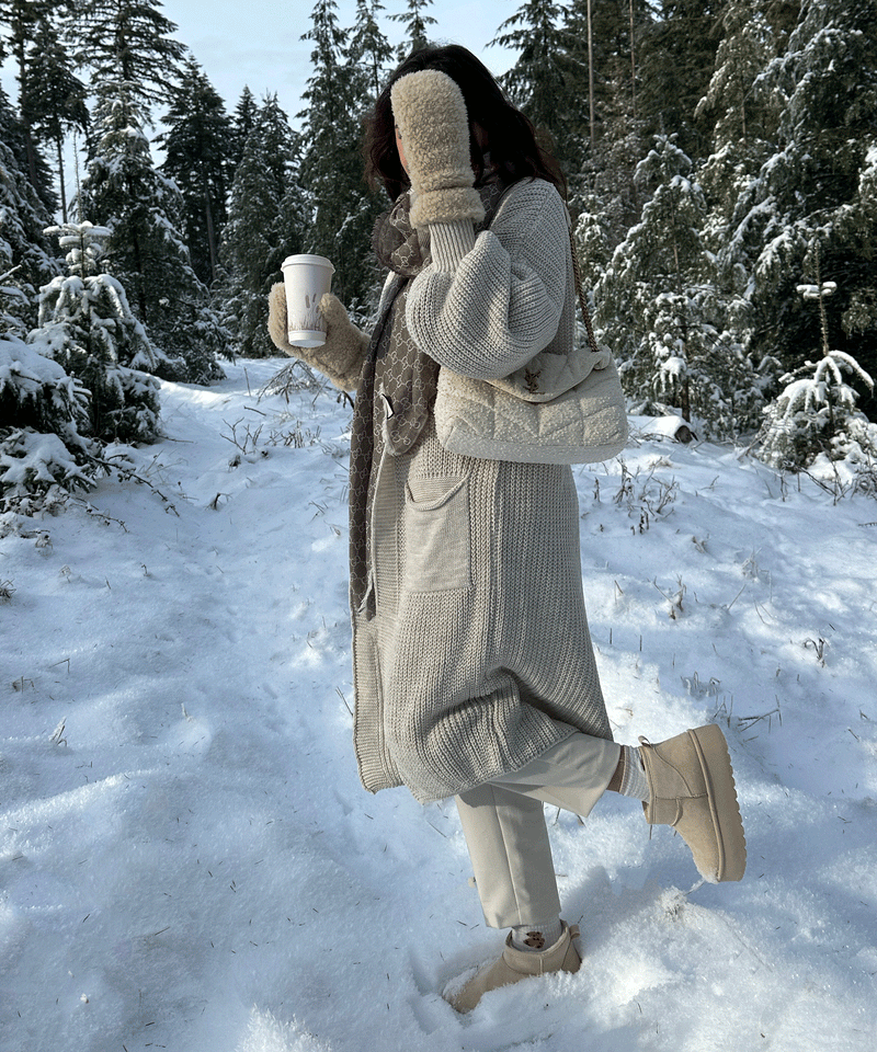 Bequeme und Leichte Lang Beige für dich Jacke