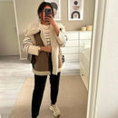 Luise - Elegante Damenweste für Herbst & Winter mit Kunstpelz